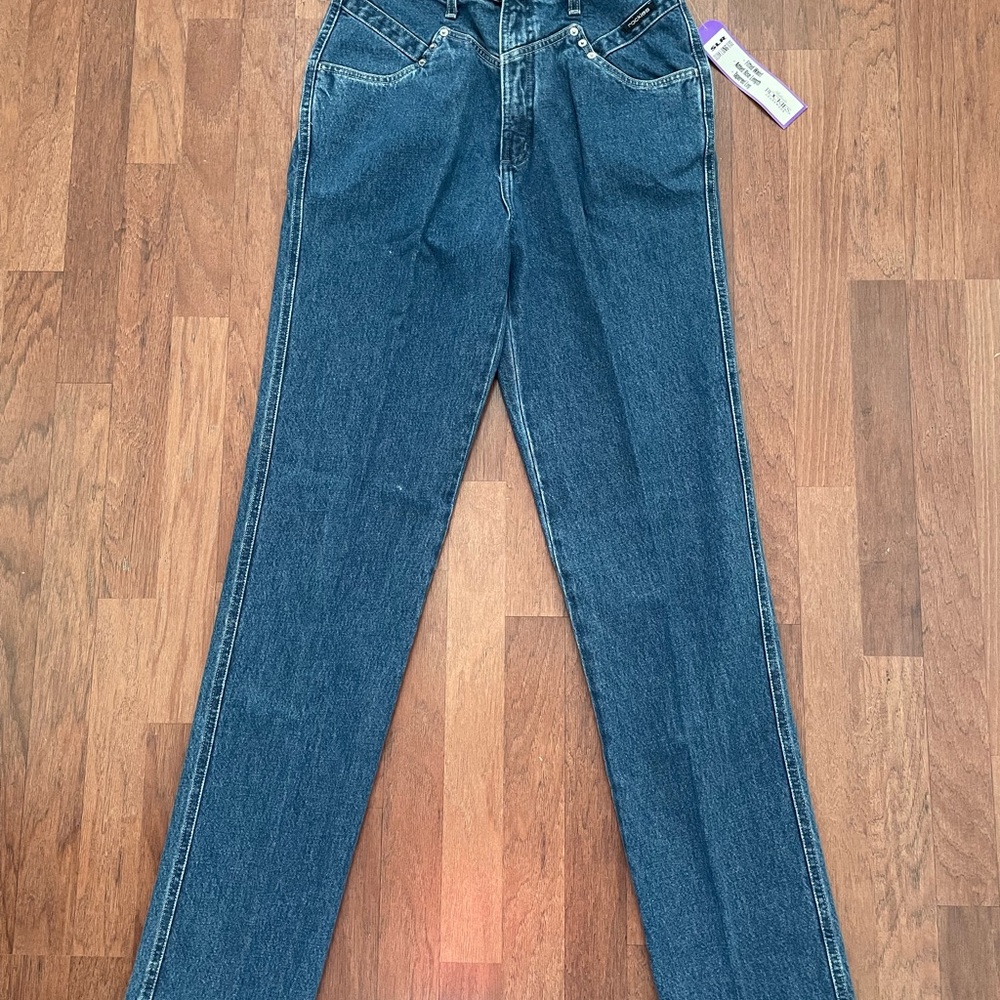 Vtg Rockies Denim Jeans Bareback Size 13/14 X-Long Inseam